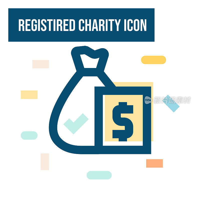 Registired慈善图标