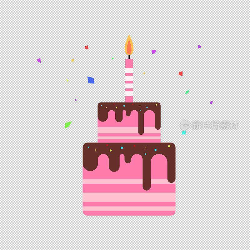 生日快乐祝福豪华大蛋糕