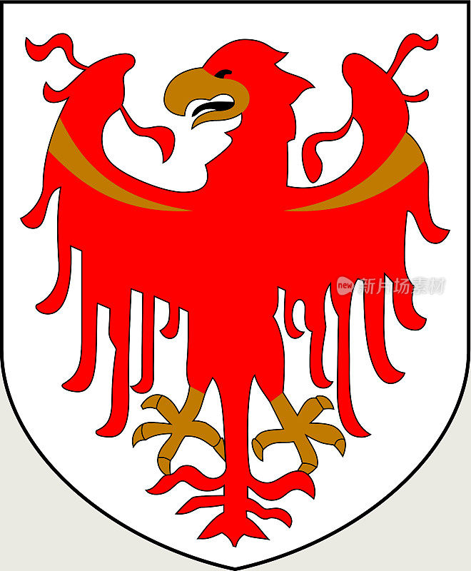 意大利博尔扎诺-南蒂罗尔地区的盾徽。