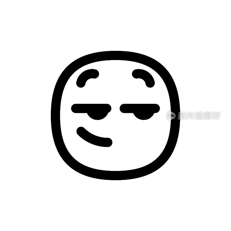 表情符号线条艺术