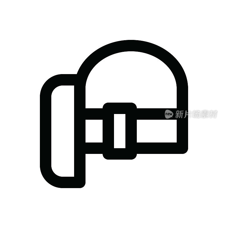 设备细线图标-可编辑笔画