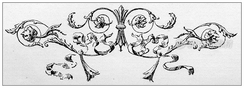 1897年的运动和消遣:书籍装饰