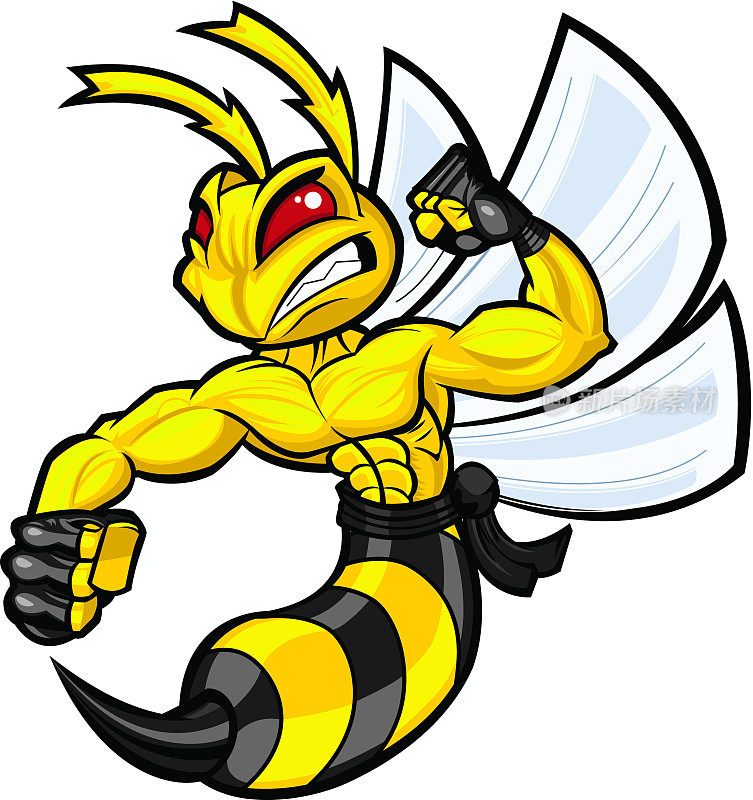 战斗的大黄蜂