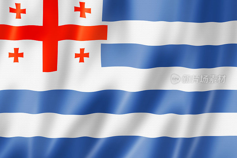 阿扎拉族旗帜，格鲁吉亚