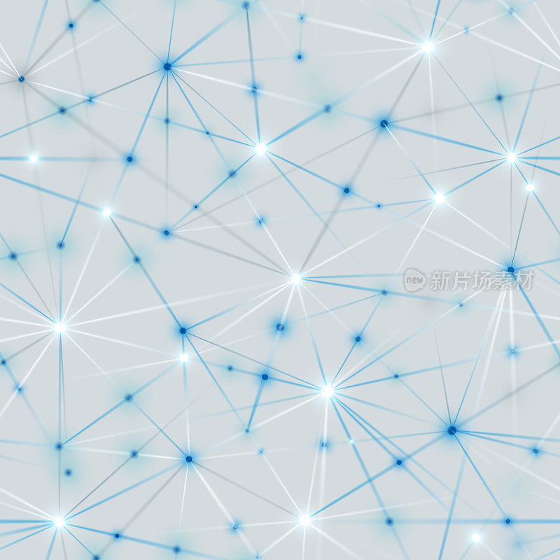 蓝色抽象网络背景