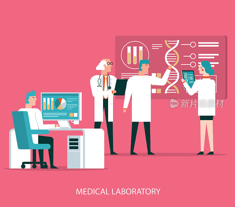 分析医疗数据的科学家