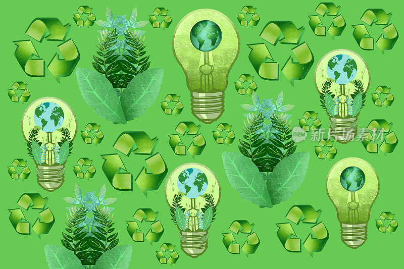 绿色生态和环境保护理念