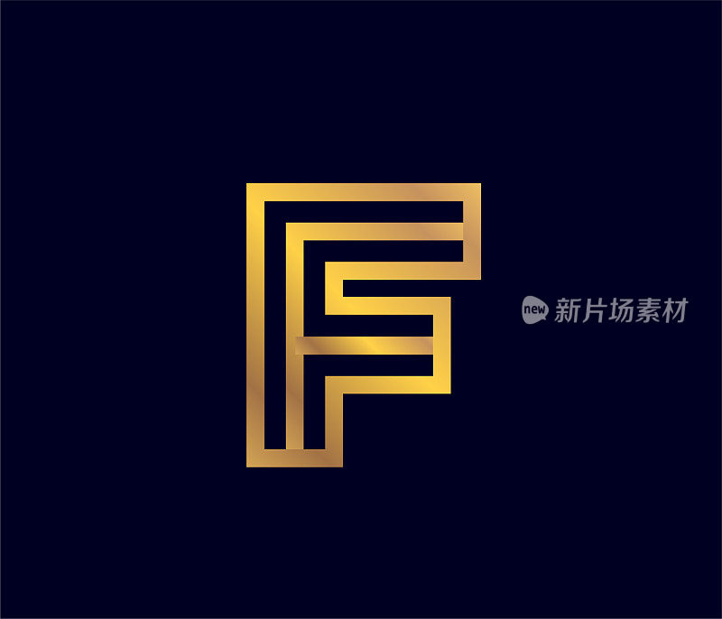 基于F字母的Logo