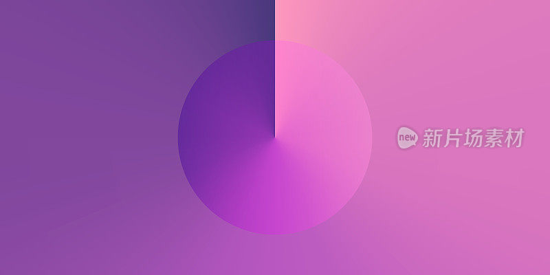 抽象设计与紫色渐变颜色-潮流背景