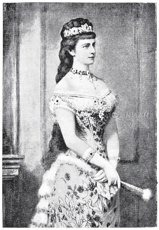 奥地利女王伊丽莎白一世和匈牙利女王被称为茜茜