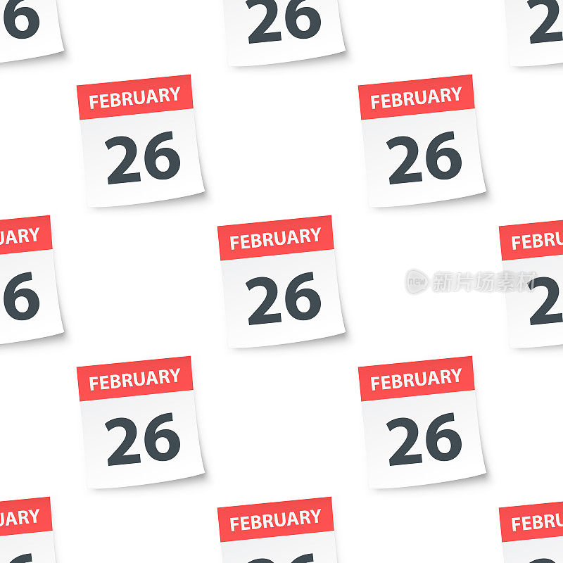 2月26日-每日日历无缝模式