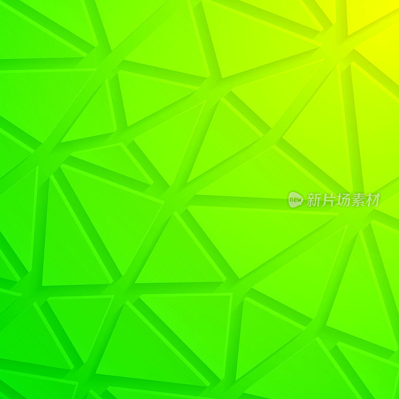 抽象绿色背景-几何纹理