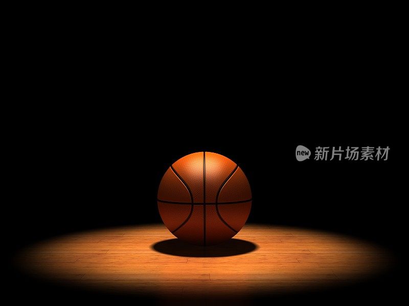 Bsketball球聚光灯