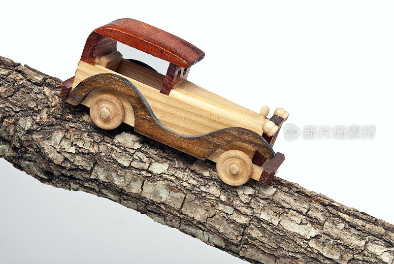 木头车