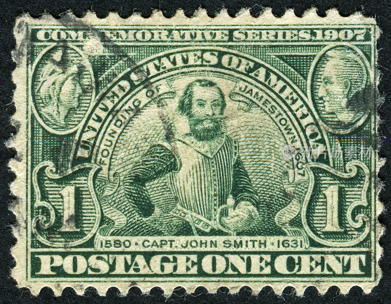 约翰·史密斯船长邮票