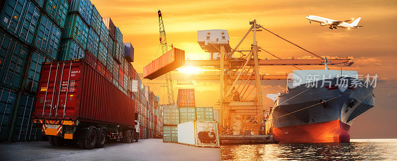 集装箱货轮、货机的物流与运输