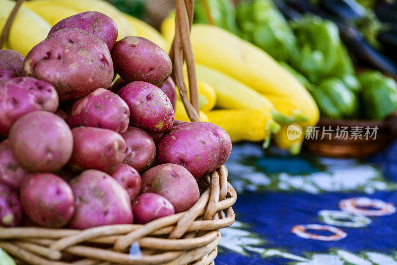 新鲜的蔬菜