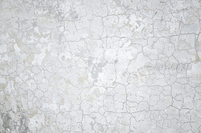 墙壁灰色斑驳的混凝土背景