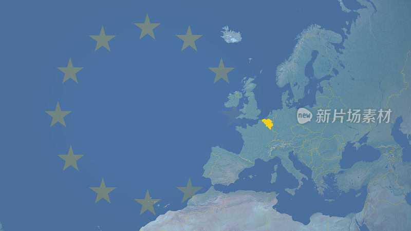 比利时自1952年16:9以来是欧盟的一部分，并有边界