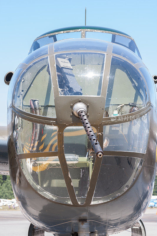 B-25的鼻炮