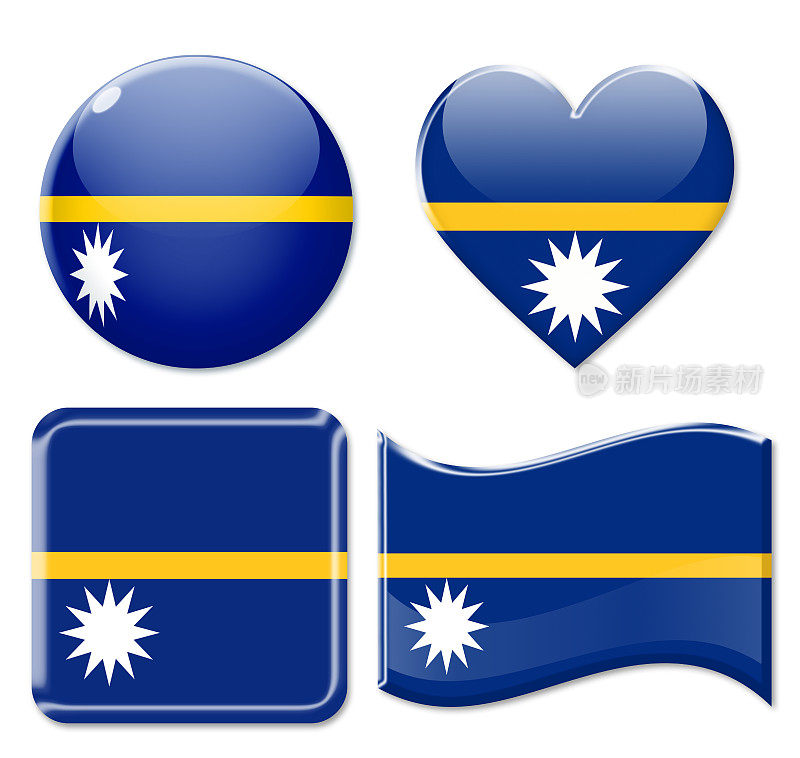 瑙鲁旗帜和图标设置