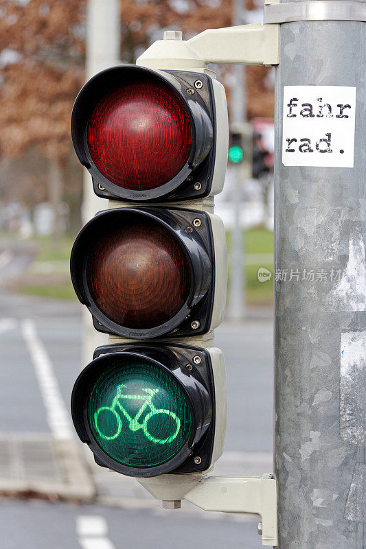 自行车用红绿灯