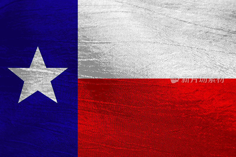 美国德克萨斯州的国旗