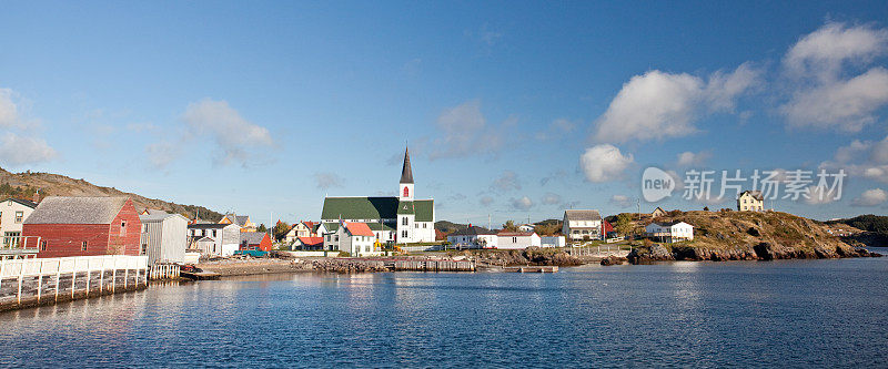 纽芬兰历史悠久的三一渔村