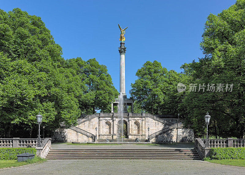 德国慕尼黑的和平天使纪念碑