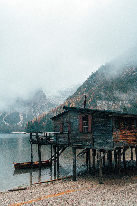 意大利布雷斯湖的风景