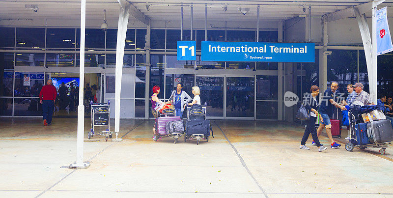 悉尼国际机场入口