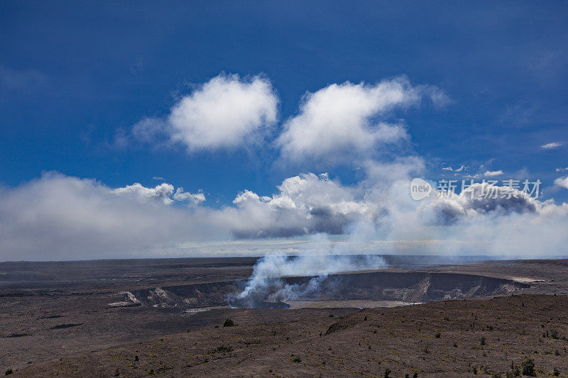 基拉韦厄火山，哈勒马乌玛乌火山口，夏威夷群岛