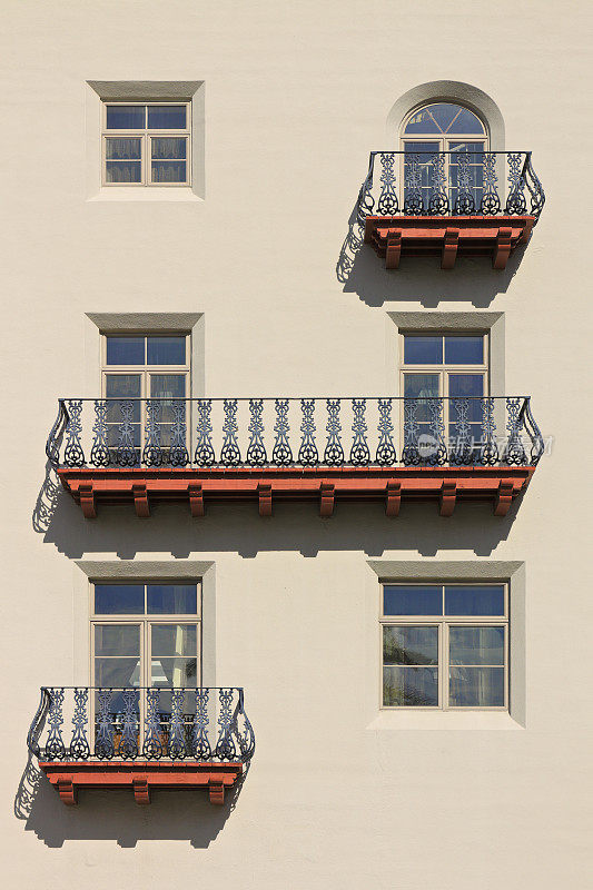 窗户和阳台-圣奥古斯丁-佛罗里达