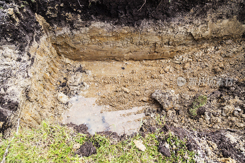 土堆化粪池系统安装-洞