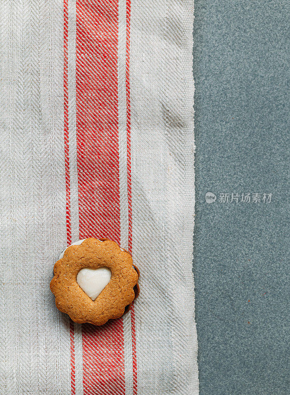 作为圣诞礼物的饼干