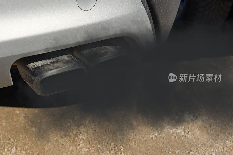 汽车排气管造成的空气污染