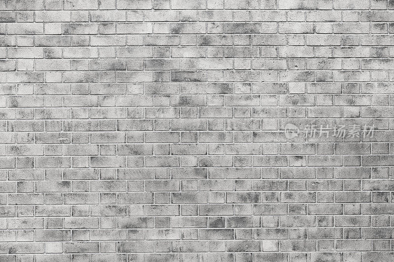 灰色砖墙纹理背景