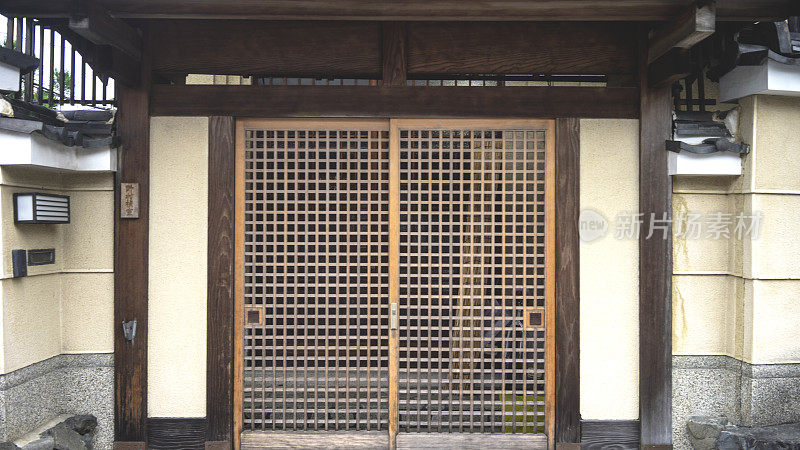 日本独特的门，日本京都