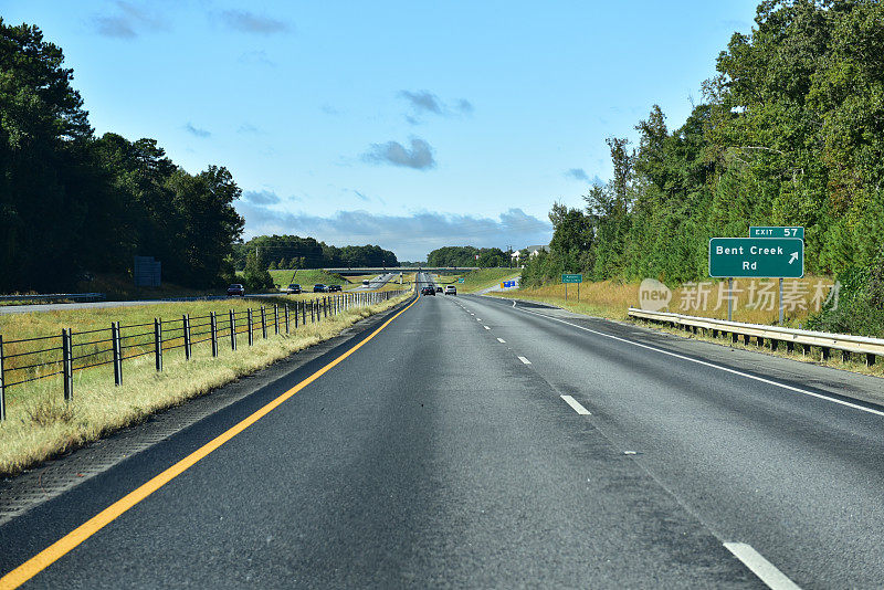 高速公路在乔治亚州