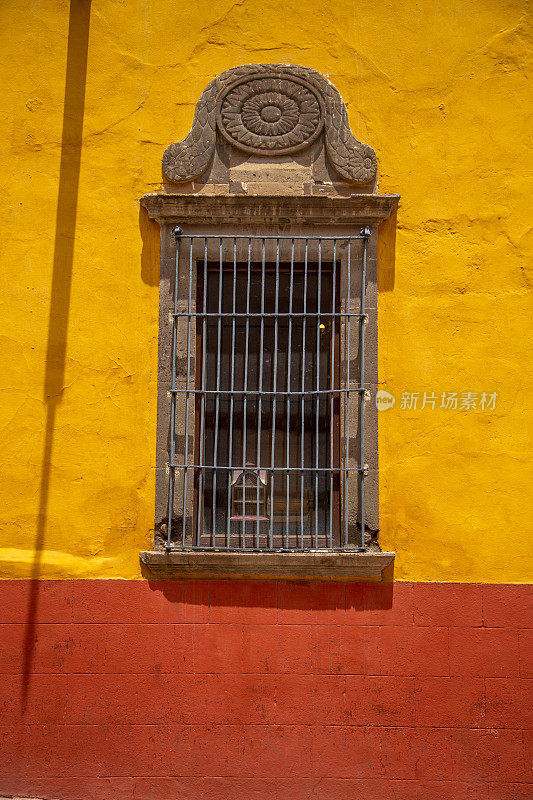 墨西哥瓜纳华托圣米格尔德阿连德的街道