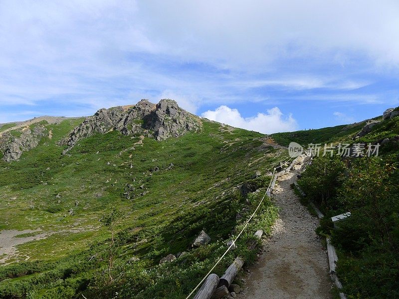 草津雪山(日本参越国立公园草津雪山)