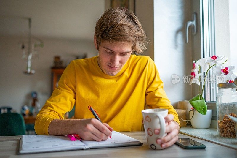 用一杯咖啡计划一天