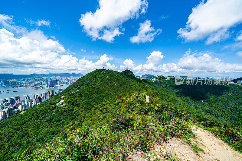 香港高西山的景观