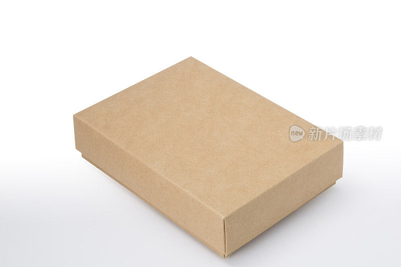 方形纸盒模型。