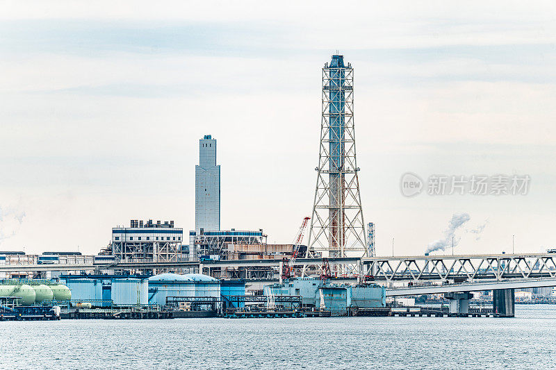 日本神奈川的横滨港