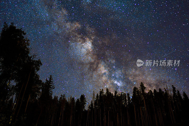 银河夜景