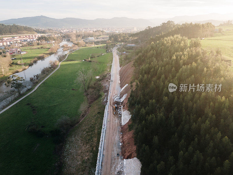 在建道路