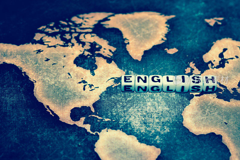英语在grunge世界地图