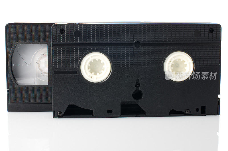 旧的VHS录像带