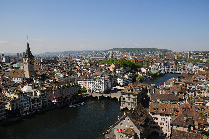 瑞士苏黎世城市概览